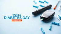 World Diabetes Day November 11 Blog Header template