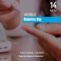 World Diabets Day Instagram Post template
