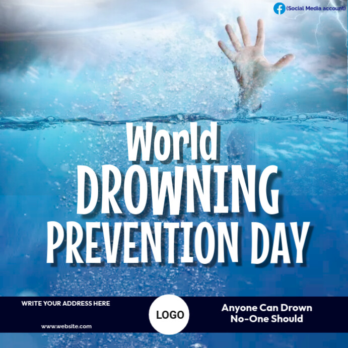 world drowning prevention day Template | PosterMyWall