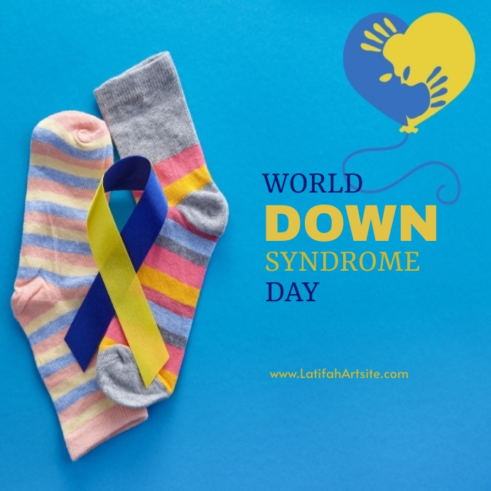 Plantilla de world dwon syndrome day | PosterMyWall