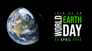 Black Earth Day Template Ekran reklamowy (16:9)