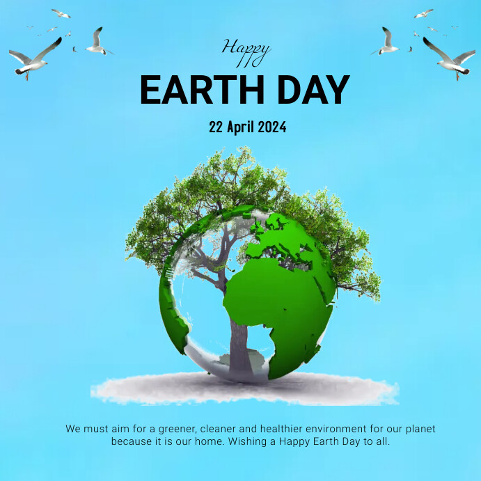 World Earth Day 2025 Poster Design Template PosterMyWall