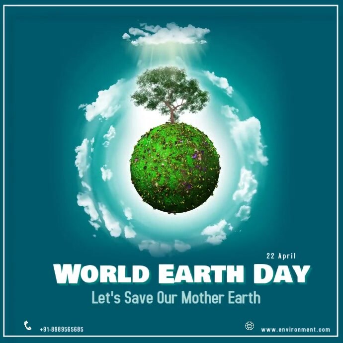 World Earth Day 2025 Theme Debora Francoise