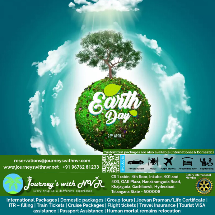 Copy of world earth day | PosterMyWall