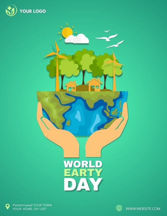 Copy of World earth day Flyer | PosterMyWall