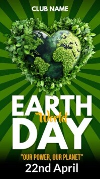 World Earth Day Instagram Story template