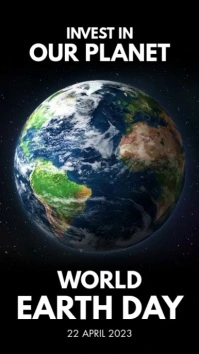 World Earth Day Template Indaba yaku-Instagram