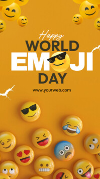 World Emoji Day Instagram Story template
