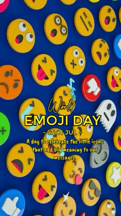 world emoji day Instagram Reel template