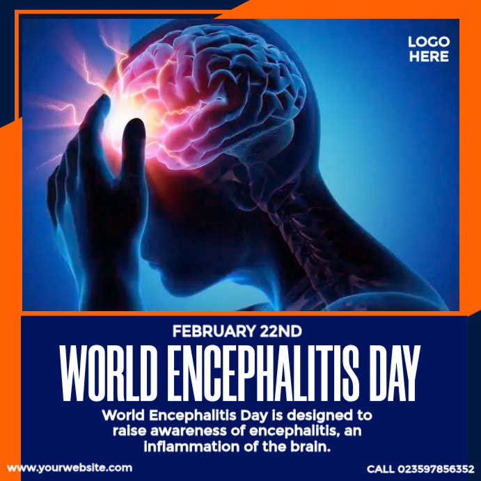 World Encephalitis Day Template | PosterMyWall