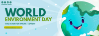 World Environment Banner Facebook Omslag Foto template