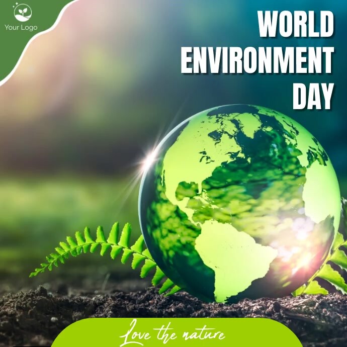 World Environment Day Instagram Post template