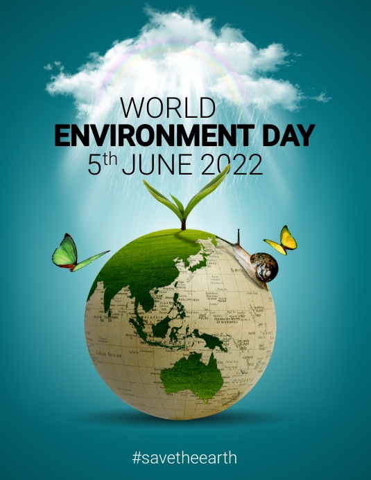world environment day Flyer (US Letter) template