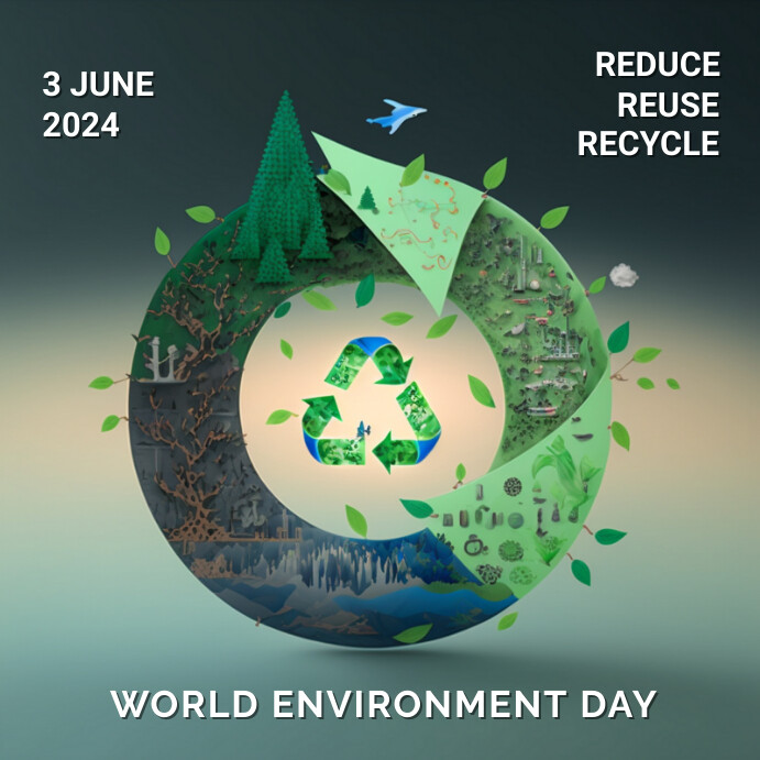 World Environment Day Instagram Post template