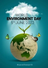 world environment day A4 template