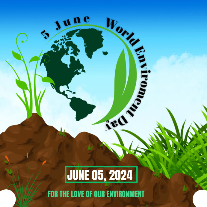 Plantilla de World environment day design | PosterMyWall