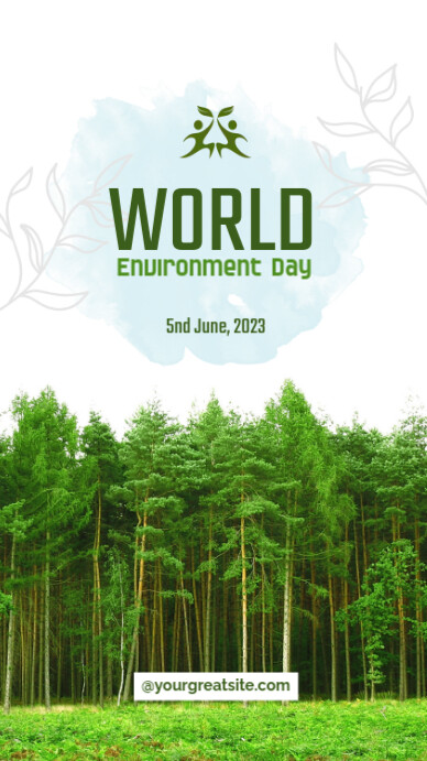 World Environment Day Instagram Story template