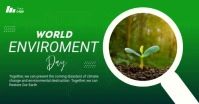 world environment day Gambar Bersama Facebook template