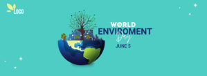 world environment day Portada de Facebook template