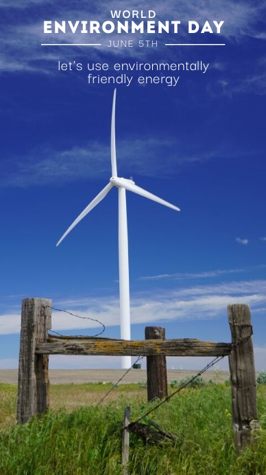 world environment day Instagram Story template