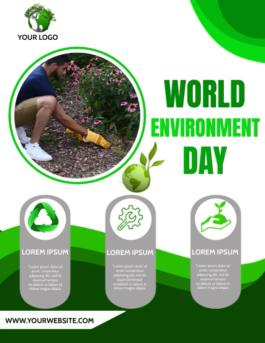 world environment day flyer template | PosterMyWall