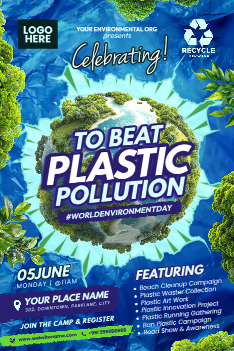 Copy of World Environment Day Poster Template | PosterMyWall