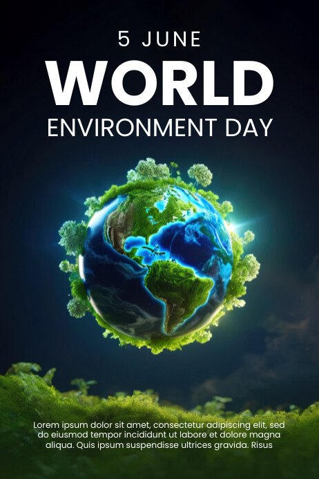 Plantilla de World Environment Day Poster Template | PosterMyWall
