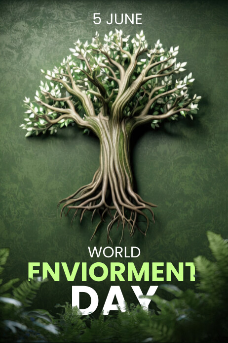 World Environment Day Poster Template