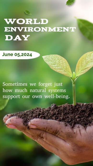 Plantilla de World Environment day template (Instagram sto | PosterMyWall