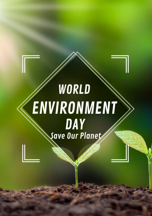 Modèle World Environment Day Template 2024 | PosterMyWall