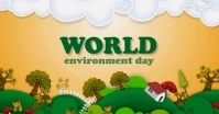World Environment Day Video Ads Ibinahaging Larawan sa Facebook template
