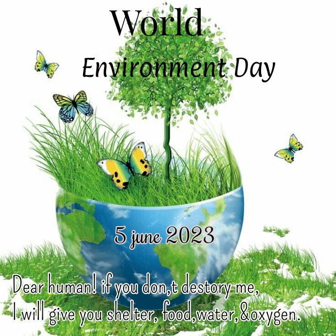 World environment insragram post Templat | PosterMyWall