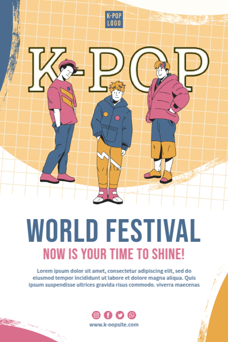 World Festival Event Template | PosterMyWall