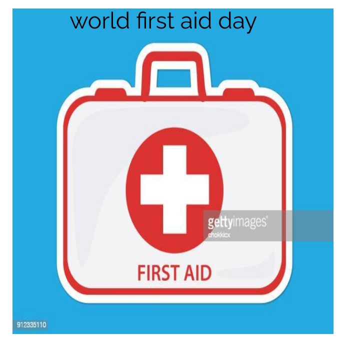 World first aid day logo design template | PosterMyWall