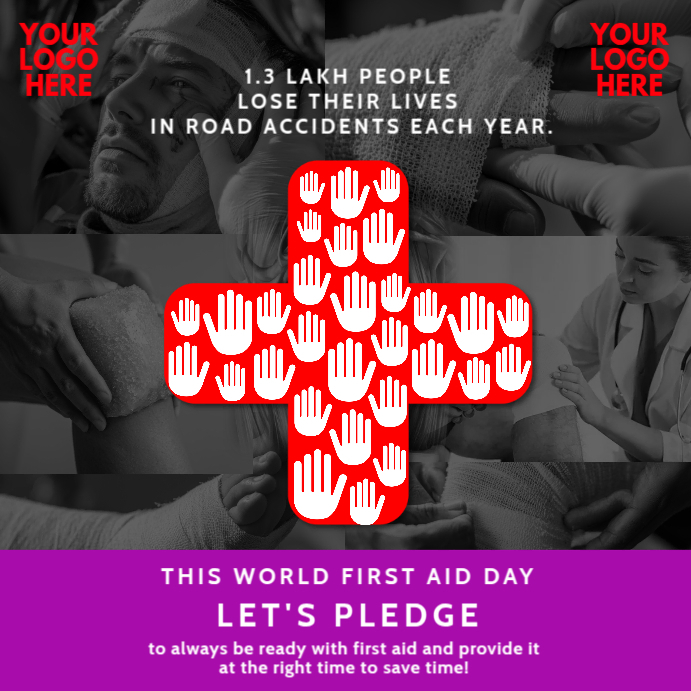 World First Aid Day Poster World First Aid Day Poster