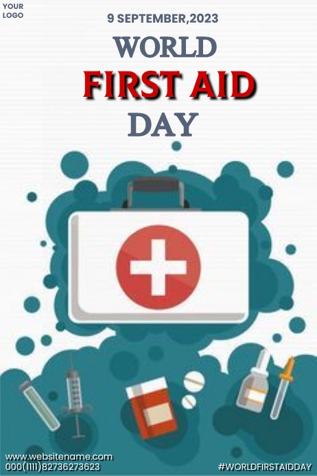 Plantilla de World first aid day templete | PosterMyWall