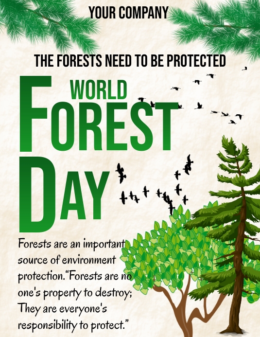 World Forest Day International Forest Day Template PosterMyWall world-forest-day-international-forest-day-template-postermywall