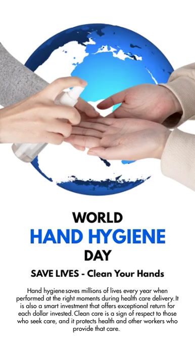 World Hand Hygiene Day Template | PosterMyWall