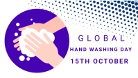 World hand washing day, health ,event Blog Header template
