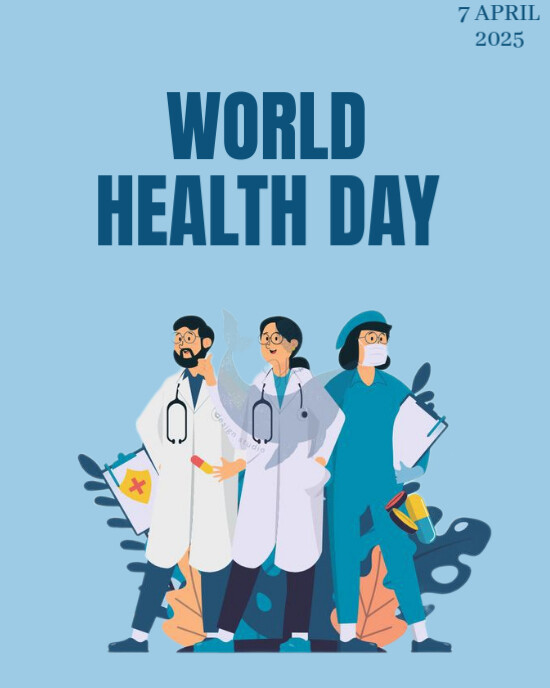 World health day Instagram Portrait template
