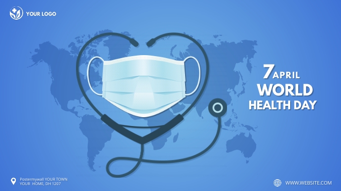 World Health Day Digital Display Template | PosterMyWall
