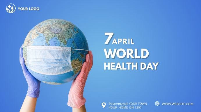 World Health Day Digital Display Template | PosterMyWall
