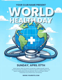 World Health Day Flyer or Poster template | PosterMyWall