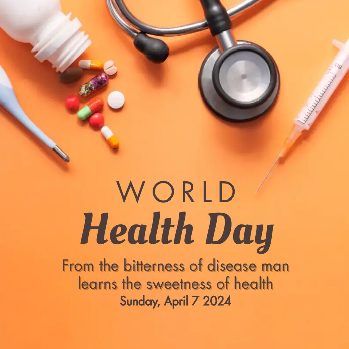 Copy of World Health Day Instagram Post | PosterMyWall