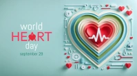 World Heart Day 2024 Twitter Post template