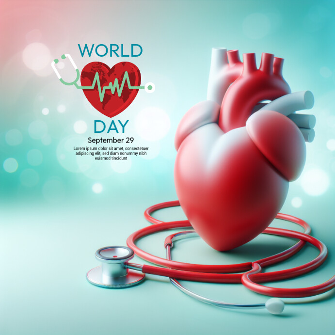 World Heart Movement Template PosterMyWall
