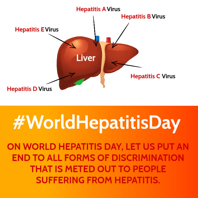 Hepatitis queensland activities events World Hepatitis Day Template | PosterMyWall