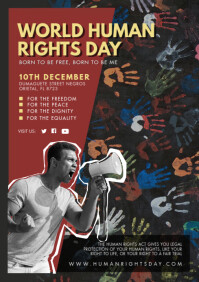 Human Rights Day Flyer,human rights campaign Template | PosterMyWall