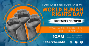 Azul Human Rights Day Celebration Facebook Shared Image Template