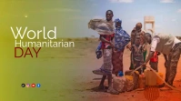 world humanitarian day Photo de couverture de chaîne YouTube template